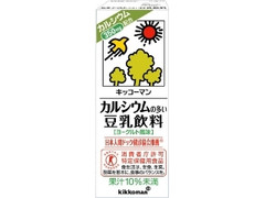 キッコーマン 豆乳飲料 カルシウムの多い豆乳飲料 パック200ml