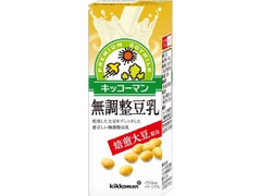 キッコーマン 焙煎大豆 無調整豆乳 パック200ml