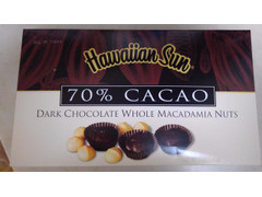 Hawaiian Sun 70％CACAO ダークチョコレートマカダミアナッツ 商品写真