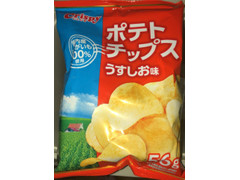 ゲンキー Crispy CLUB ポテトチップス うすしお味 商品写真