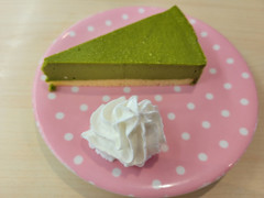 はま寿司 抹茶ベイクドチーズケーキ 商品写真