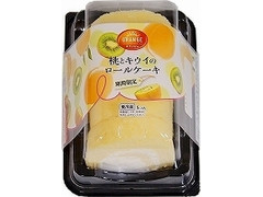 オランジェ 桃とキウイのロールケーキ