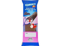 オランジェ オレオ クッキー＆ストロベリークリームのクレープ 商品写真