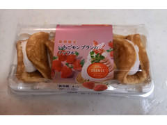 オランジェ いちごモンブランのワッフル 商品写真