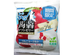 オリヒロ ぷるんと蒟蒻ソフトゼリー りんごヨーグルト 商品写真