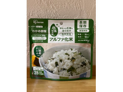 アイリスフーズ 低温製法米 アルファ化米 わかめ御飯 商品写真