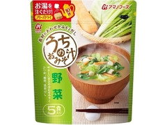 アマノフーズ うちのおみそ汁 野菜 5食 袋40g