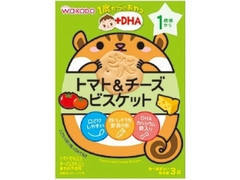 アサヒ 1歳からのおやつ＋DHA トマト＆チーズビスケット 商品写真