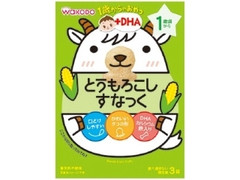 アサヒ 1歳からのおやつ＋DHA とうもろこしすなっく 商品写真