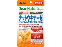 アサヒ ディアナチュラスタイル ナットウキナーゼ×α‐リノレン酸・EPA・DHA 商品写真