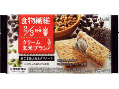 アサヒ クリーム玄米ブラン 黒ごま黒大豆＆グラノーラ 商品写真