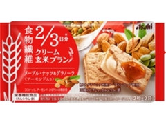 クリーム玄米ブラン メープルナッツ＆グラノーラ 袋2枚×2