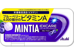 アサヒ ミンティアエクスケア ブルーベリー 商品写真