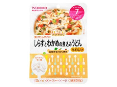 和光堂 グーグーキッチン しらすとわかめの煮込みうどん 箱80g