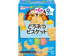 赤ちゃんのおやつ＋Ca カルシウム どうぶつビスケット 箱11.5g×3