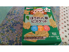 和光堂 1歳からのおやつ ＋DHA ほうれん草ビスケット