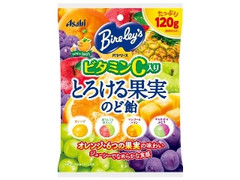 アサヒ バヤリース とろける果実のど飴