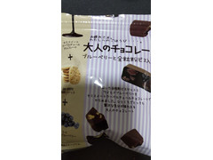 横井チョコレート 大人のチョコレート ブルーベリーと全粒粉ビス入り 商品写真