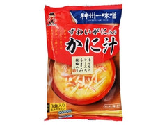 神州一味噌 ずわいがに入りかに汁 袋51g×3