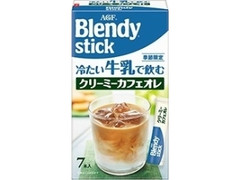 スティック 冷たい牛乳で飲む クリーミーカフェオレ 箱6.5g×7