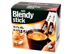 スティック カフェオレ 大人のほろにが 箱8g×27