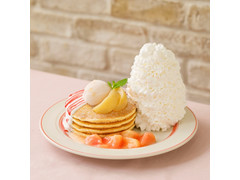 Eggs’n Things 白桃とヨーグルトソースのパンケーキ 商品写真
