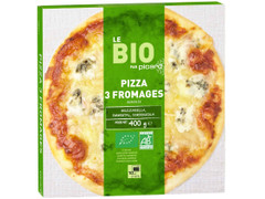Picard BIO 3種類のチーズのピッツア