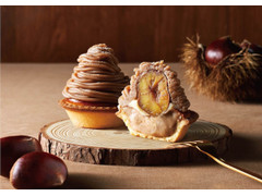 BAKE CHEESE TART ひとつぶ栗のモンブランチーズタルト 商品写真