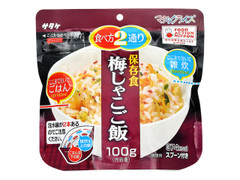 サタケ マジックライス 保存食 梅じゃこご飯 商品写真