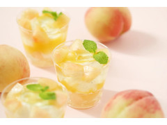 パティスリーピネード 桃の杏仁豆腐 商品写真