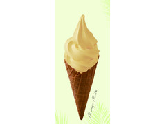 gelato pique cafe マンゴーミルクソフトクリーム