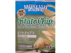 イオントップバリュ MOREISH Snacks ポテトチップス のりしお味 商品写真