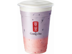 Gong cha タロ ストロベリーミルク 商品写真