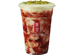 Gong cha ピスタチオ＆ストロベリー ブラック ミルクティー 商品写真