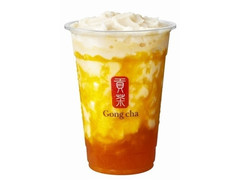 Gong cha いよかんマンゴー フローズンミルクティー