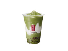 Gong cha 特撰 一番摘み抹茶 フローズンミルクティー 商品写真