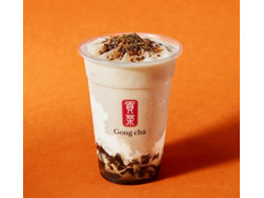 Gong cha 香るほうじ＆とろり黒みつ フローズンティー 商品写真