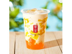 Gong cha 甘夏マンゴー ミルクティー 商品写真