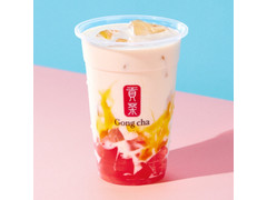 Gong cha ぎゅぎゅっとピーチ ミルクティー 商品写真