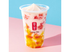 Gong cha ぎゅぎゅっとピーチ フローズンティー 商品写真