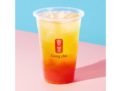 Gong cha ぎゅぎゅっとピーチ ティーエード 商品写真