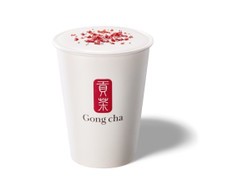 Gong cha あまおうノエル ミルクティー HOT 商品写真