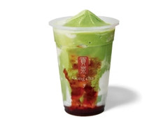 Gong cha メリーストロベリー抹茶 フローズンティー