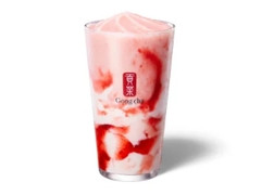 Gong cha いちご杏仁 フローズンティー