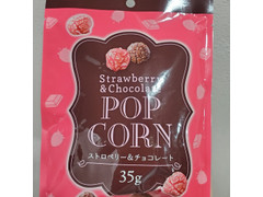 日本ポップコーン ストロベリー＆チョコレート ポップコーン 商品写真