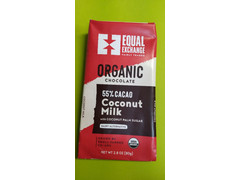 Equal Exchange オーガニックチョコレート ココナッツミルク＆ココナッツパームシュガー 商品写真