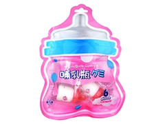 メリーゴーランド 哺乳瓶グミ ヨーグルト風味 ピンク 商品写真