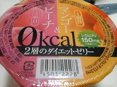 マルハニチロ 2層のダイエットゼリー マンゴー＆ピーチ 0kcal 商品写真