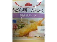トップバリュ うどん風こんにゃく 関西風スープ 商品写真
