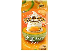 旬の果物「カントリーマアム 夕張メロンソフト」